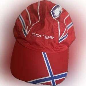 Norway Baseball Hat Cap NWT Flag Scandinavia Adjustable Waterproof Norge Unisex